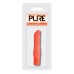 Оранжевый мини-вибратор PURE 3.5INCH VIBRATOR ORANGE - 9 см.