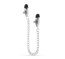 Зажимы на соски с цепочкой Easytoys Big Nipple Clamps With Chain