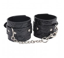 Черные наручники Be good Wrist Cuffs