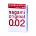 Ультратонкие презервативы Sagami Original 0.02 - 3 шт.