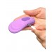 Фиолетовый компактный вибростимулятор Remote Silicone Please-Her