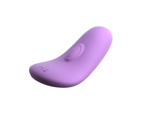 Фиолетовый компактный вибростимулятор Remote Silicone Please-Her