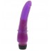 Фиолетовый вибратор с  юбочкой  шипов DDC PURPLE MULTISPEED VIBRATOR - 17,8 см.