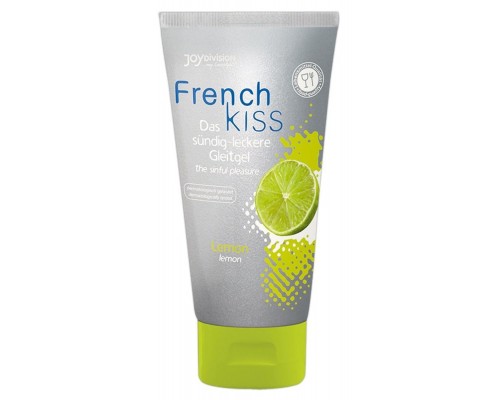 Съедобный лубрикант Frenchkiss с ароматом лимона - 75 мл.