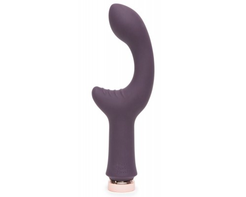 Фиолетовый вибратор Lavish Attention Rechargeable Clitoral   G-Spot Vibrator - 18,4 см.