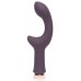 Фиолетовый вибратор Lavish Attention Rechargeable Clitoral   G-Spot Vibrator - 18,4 см.