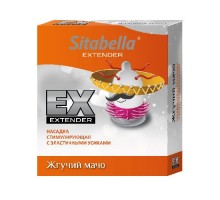 Стимулирующая насадка Sitabella Extender  Жгучий мачо 