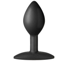 Черная анальная пробка Platinum Premium Silicone - The Minis Spade Small - Black S