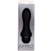 Чёрный вибромассажер для анальной стимуляции PURRFECT SILICONE ANAL VIBRATOR BLACK - 12,7 см.