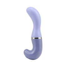 Фиолетовый G-вибростимулятор SENSUALLY SOFT G-CURVE - 15,5 см.