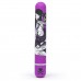 Фиолетовый вибратор с принтом CLASSIC VIBRATOR PURPLE SNAKE WOMAN - 18,4 см.