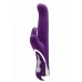 Фиолетовый перезаряжаемый вибратор Rechargeable Rabbit Purple - 23,5 см.