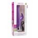 Фиолетовый перезаряжаемый вибратор Rechargeable Rabbit Purple - 23,5 см.