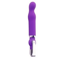 Фиолетовый вибратор ALICE 20-Function G-Spot Vibe - 18 см.