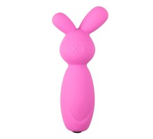 Розовый мини-вибратор Mini Bunny Vibe - 8 см.