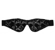 Черная маска на глаза закрытого типа Luxury Eye Mask