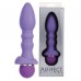 Фиолетовый вибромассажер для анальной стимуляции PURRFECT SILICONE ANAL VIBRATOR - 13 см.