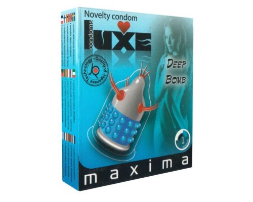 Презерватив LUXE Maxima  Глубинная бомба  - 1 шт.