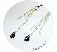 Украшение для груди с кристаллами Swarovski