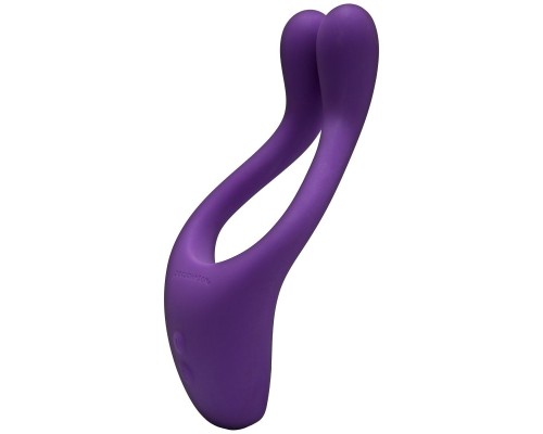 Фиолетовый вибромассажер для пар TRYST Multi Erogenous Zone Massager