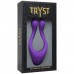 Фиолетовый вибромассажер для пар TRYST Multi Erogenous Zone Massager