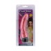 Розовый вибратор-реалистик с юбочкой PEARL SHINE 7 VIBRATOR - 17,8 см.