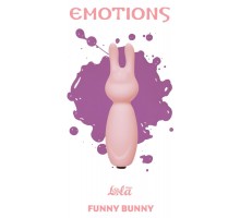 Розовый мини-вибратор с ушками Emotions Funny Bunny Light pink