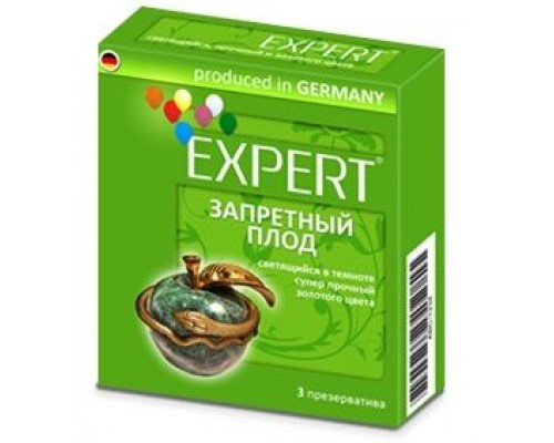 Презервативы Expert  Запретный плод  - 3 шт.