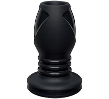 Анальная пробка с тоннелем Kink Wet Works Explore Platinum Premium Silicone Plug 4  - 10,2 см.