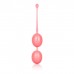 Розовые вагинальные шарики Weighted Kegel Balls