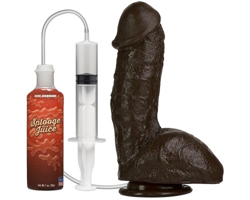 Фаллоимитатор с имитацией эякуляции The Amazing Squirting Realistic Cock - 16,5 см.