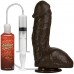 Фаллоимитатор с имитацией эякуляции The Amazing Squirting Realistic Cock - 16,5 см.