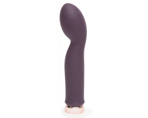 Фиолетовый вибратор So Exquisite Rechargeable G-Spot Vibrator - 16,5 см.