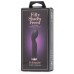 Фиолетовый вибратор So Exquisite Rechargeable G-Spot Vibrator - 16,5 см.