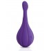 Фиолетовый вибростимулятор Focus Sonic Vibrator с 3 насадками