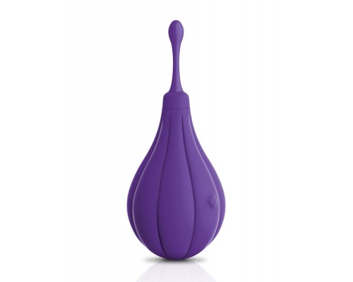 Фиолетовый вибростимулятор Focus Sonic Vibrator с 3 насадками