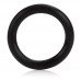 Чёрное эрекционное кольцо Black Rubber Ring