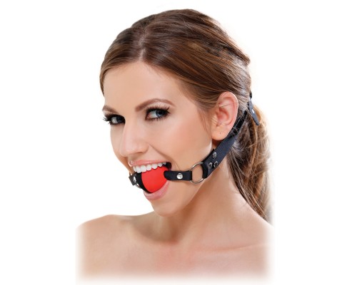 Красный кляп Two Tone Ball Gag