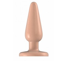 Телесная анальная пробка Butt Plug Basic 3 Inch - 7,6 см.