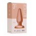 Телесная анальная пробка Butt Plug Basic 3 Inch - 7,6 см.