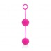 Розовые вагинальные шарики Posh Silicone “O” Balls