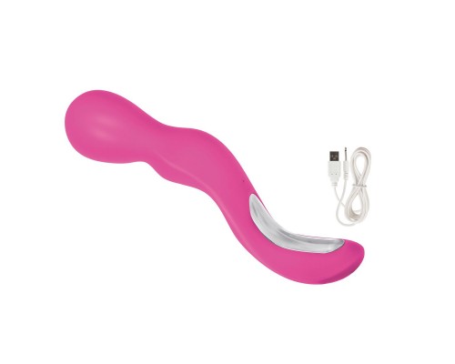 Розовый вибромассажер Lover s Wand - 22,75 см.