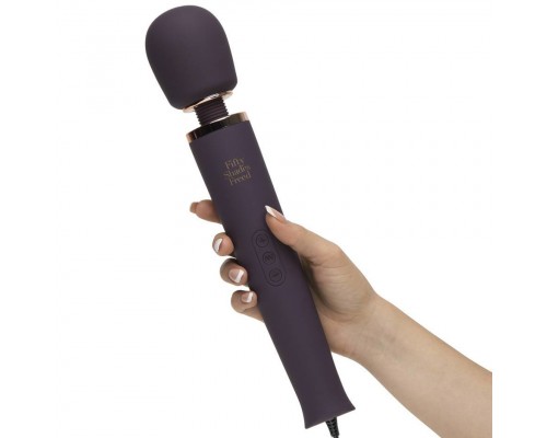 Фиолетовый вибратор Fifty Shades Freed Awash with Sensation Mains Wand Vibrator