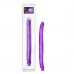 Фиолетовый двусторонний фаллоимитатор B Yours 16  Double Dildo - 40,6 см.