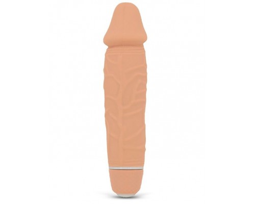 Телесный вибратор PURRFECT SILICONE CLASSIC MINI - 15 см.