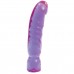 Фиолетовый фаллоимитатор Big Boy Dong Crystal Purple Jellie - 29,5 см.