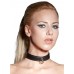 Чёрный ошейник Bad Kitty Bondage Collar Black