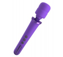 Фиолетовый вибромассажер Rechargeable Power Wand