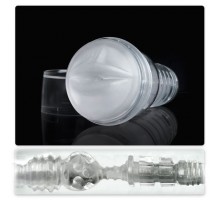 Прозрачный мастурбатор-ротик Fleshlight - Ice Mouth Crystal