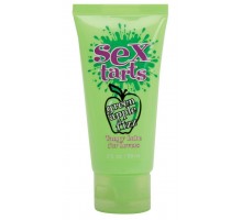 Оральный лубрикант с ароматом зеленого яблока Sex Tarts Lube - 59 мл.